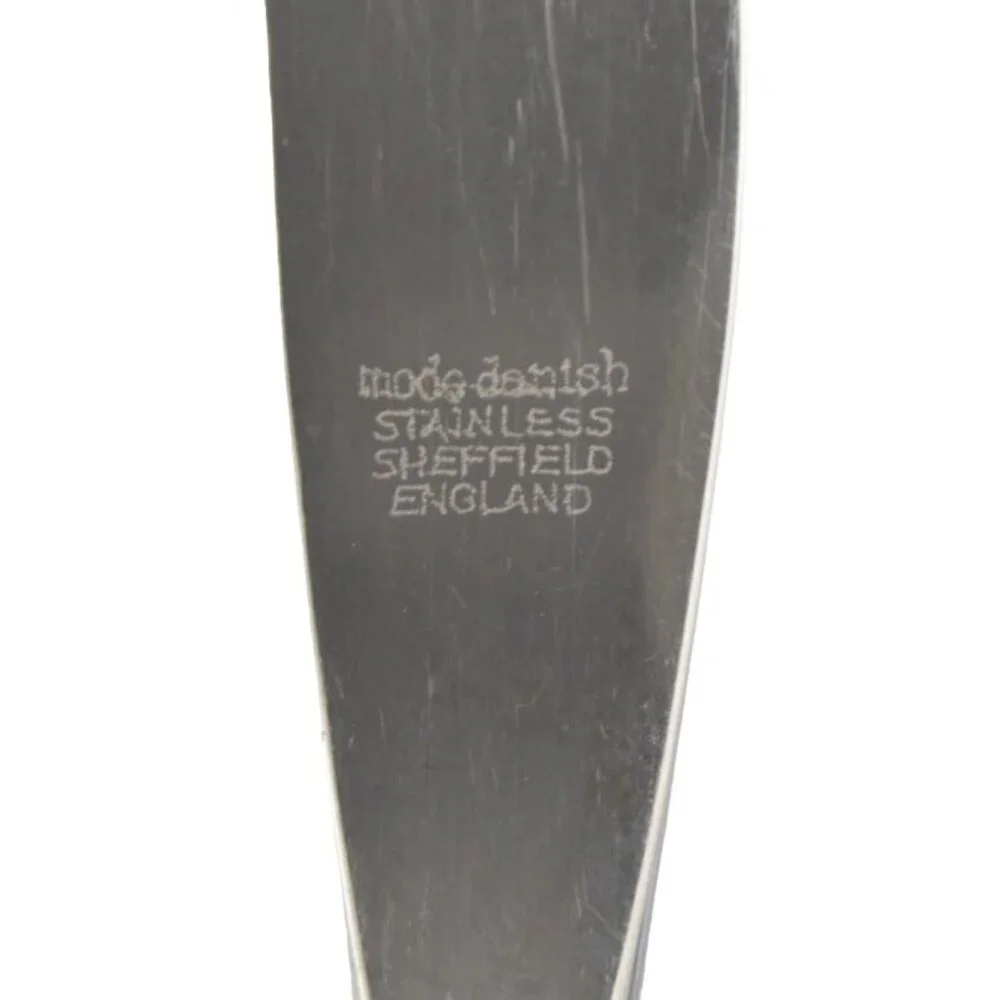 Mode Danish Stainless Steel Carving Knife Wood Handle From Sheffield England 13